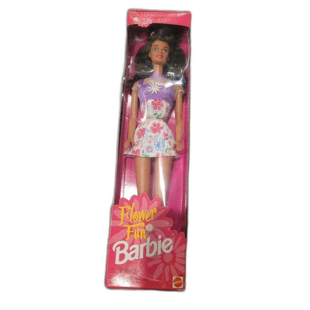 Vintage Flower Fun Barbie Teresa Doll-Still in Box-Box Shows Some Wear